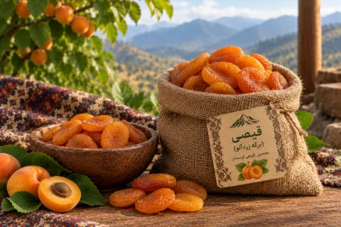 قیصی (برگه زردالو)