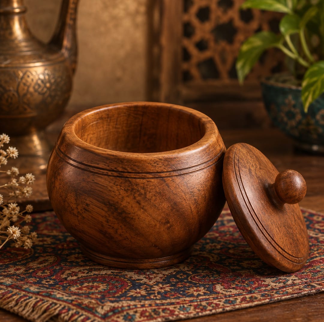 قندان چوبی